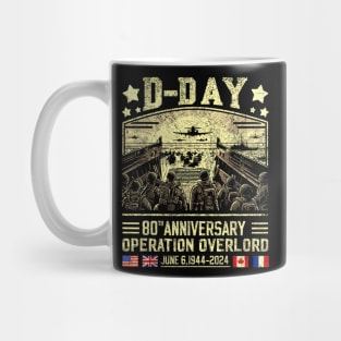 D-Day Dwight D. Eisenhower Quote D-Day 80th Anniversary Mug